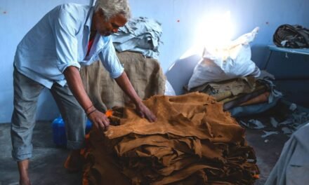 How does Panapakkam’s leather industry contribute to Tamil Nadu’s economy?