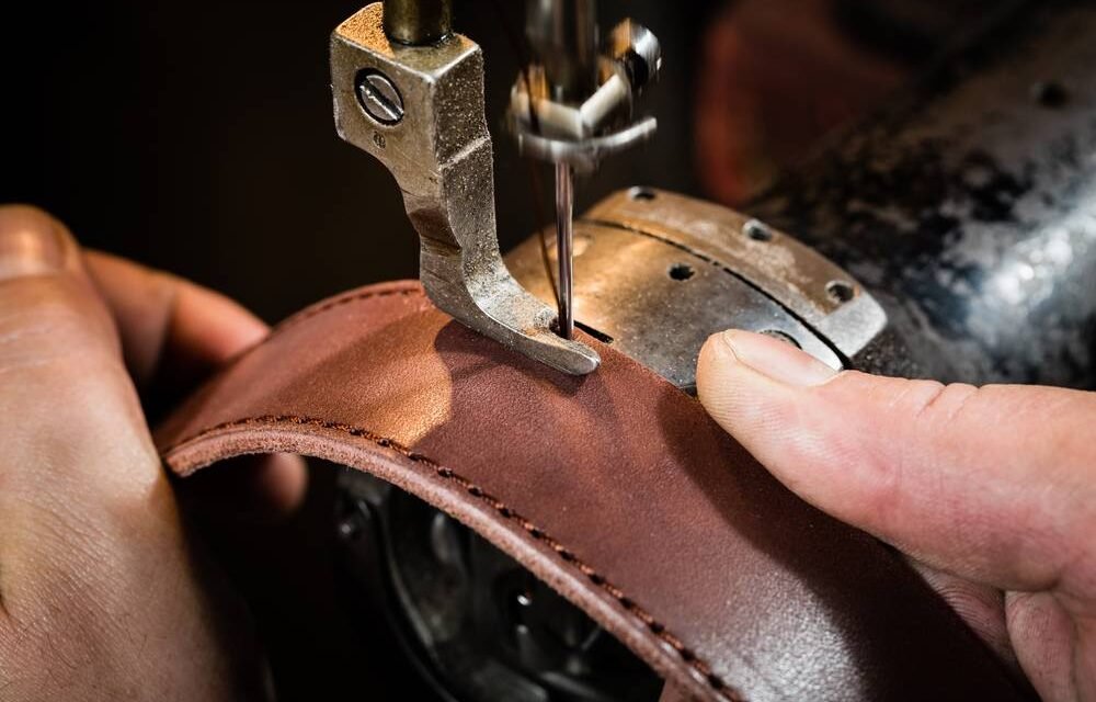 What training programs are available for workers in Panapakkam’s leather industry?