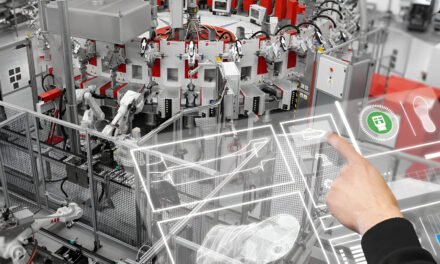 What are the latest automation technologies in footwear factories?