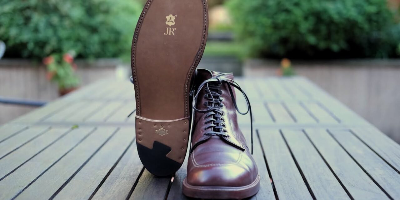 How often should leather footwear be resoled or repaired?