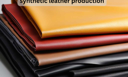 What safety concerns are associated with synthetic leather production?