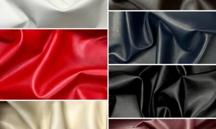 How is synthetic leather treated for improved texture and aesthetics?