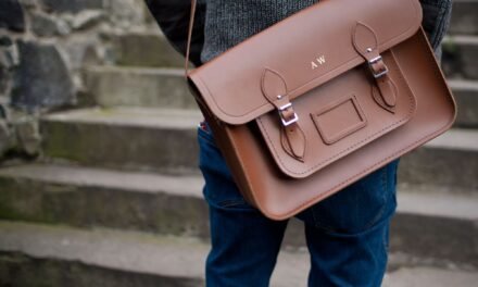 How are leather bags manufactured?