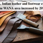 In 2022, Indian leather and footwear exports to the WANA area increased by 20%.