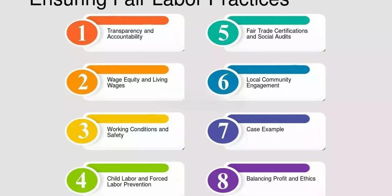  What policies exist to ensure fair labor practices in the leather industry?