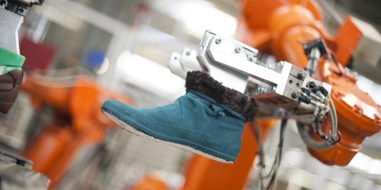 How is technology influencing the future of footwear production?