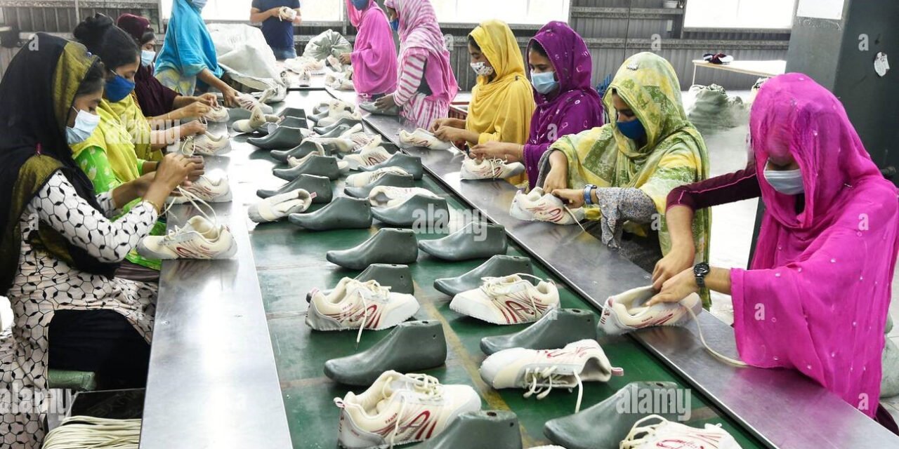 How are women empowered through employment in Panapakkam’s leather sector?