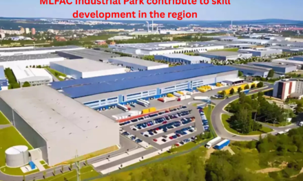 How does the MLFAC Industrial Park contribute to skill development in the region?