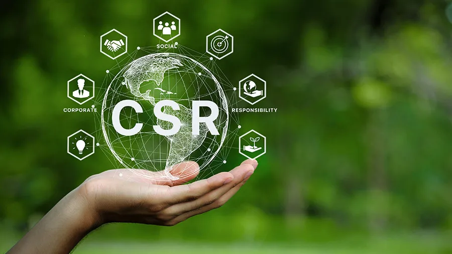 What corporate social responsibility initiatives are undertaken by leather companies in Panapakkam?