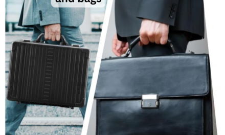 How does the pricing of leather briefcases and bags compare to synthetic alternatives?