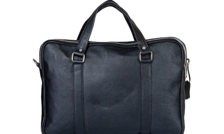 What are the export opportunities for leather laptop bags and portfolios?