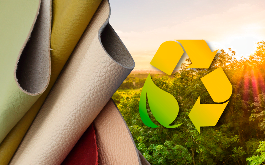 How are leather manufacturers adopting circular economy practices?
